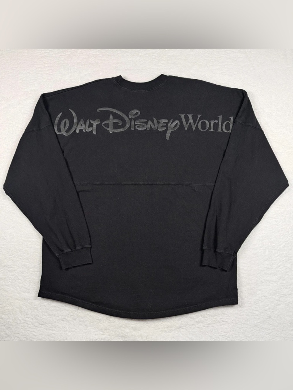 NWT Walt Disney World ✨ Spirit Jersey • Monochrome Black on Black Puff • SMALL